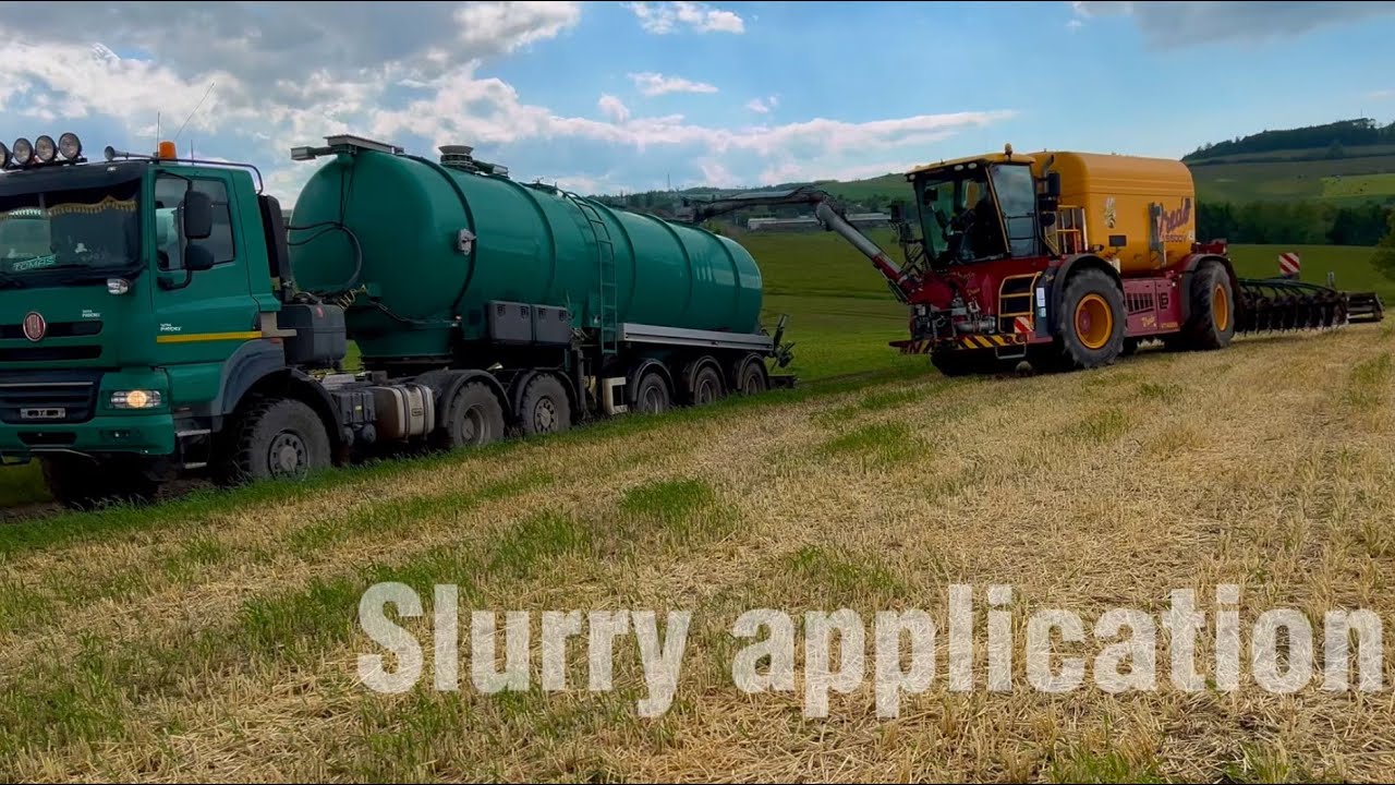 Vredo VT4556 + Tatra Phoenix Agro 6x6 &bull; Slurry application &bull; ADW Lesonice