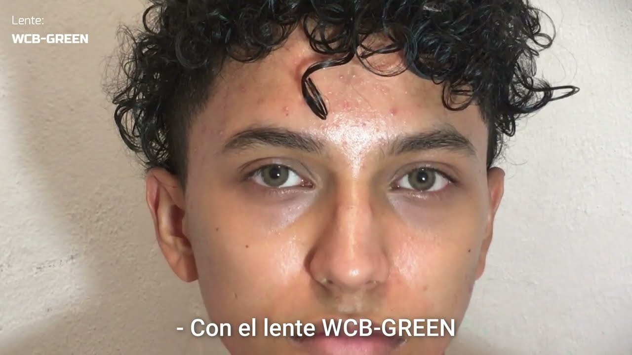 Lentes de contacto Verdes de aspecto Natural | GSB - WCB