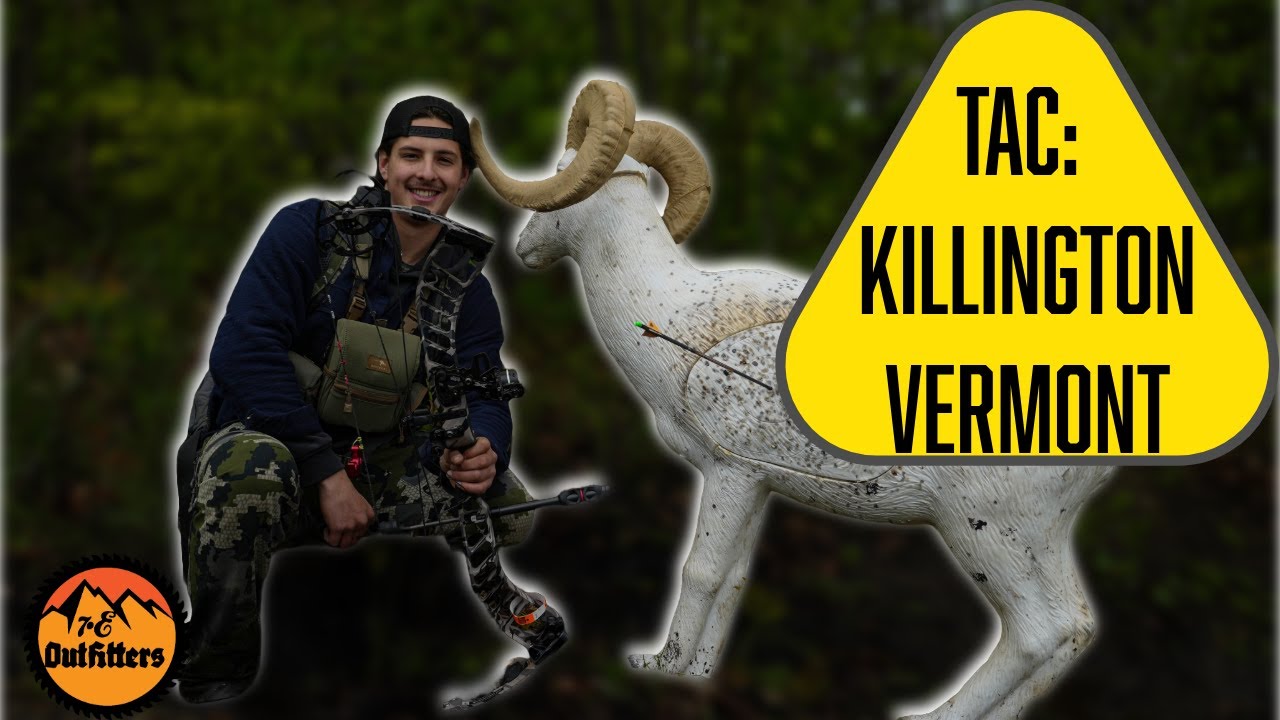Total Archery Challenge in Snow! (Sitka & Prime Course) Killington Vermont