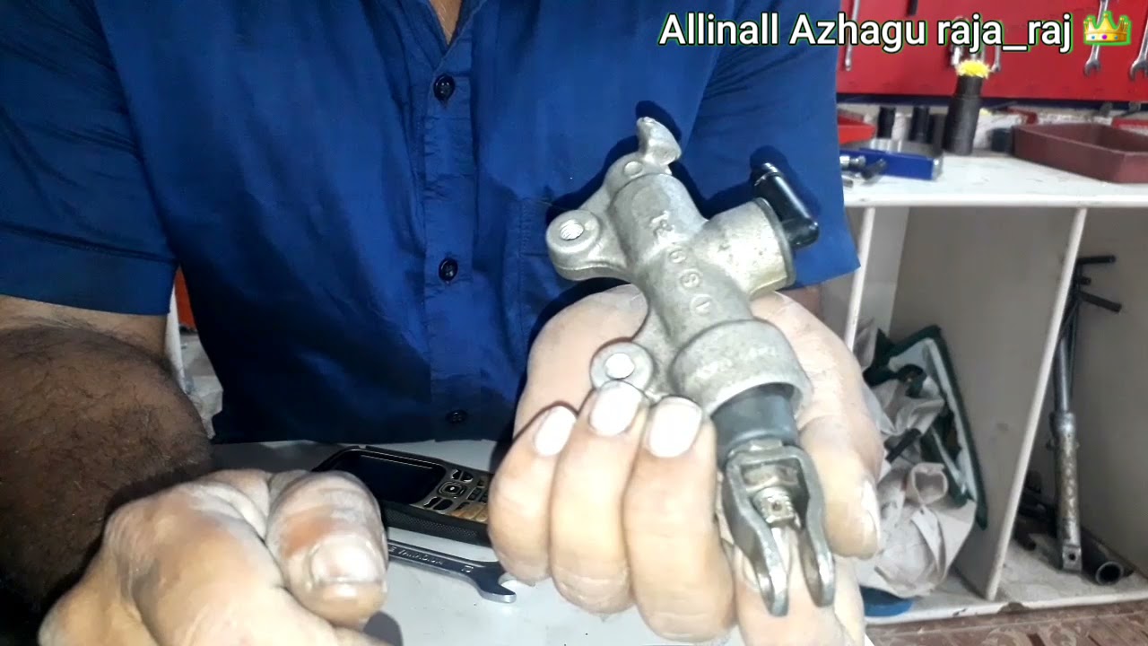 Yamaha R15 Rear Disc  Break Master Cylinder Kit Changing Method.