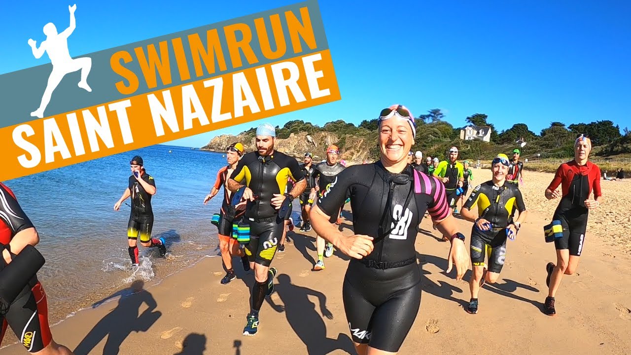 Rando SwimRun à Saint Nazaire avec la Ligue de Triathlon des Pays de la Loire : 35 personnes !