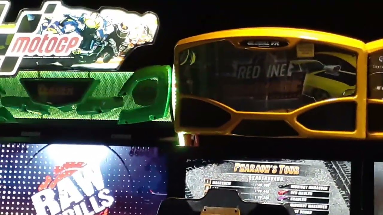 New arcade games for families at Cineplex Cinemas near by Square One Shopping Centre Mall