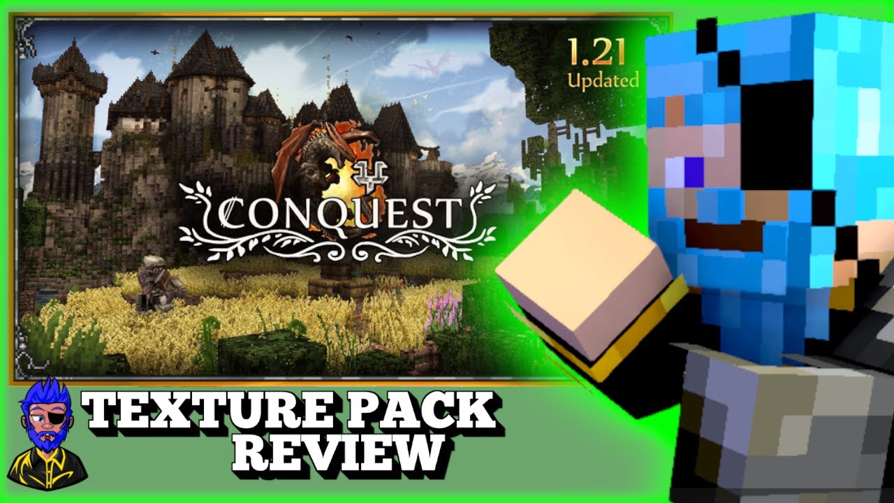 Conquest Texture Pack Review ¦ Daz Man Minecraft Texture Pack Review ¦ Minecraft Bedrock