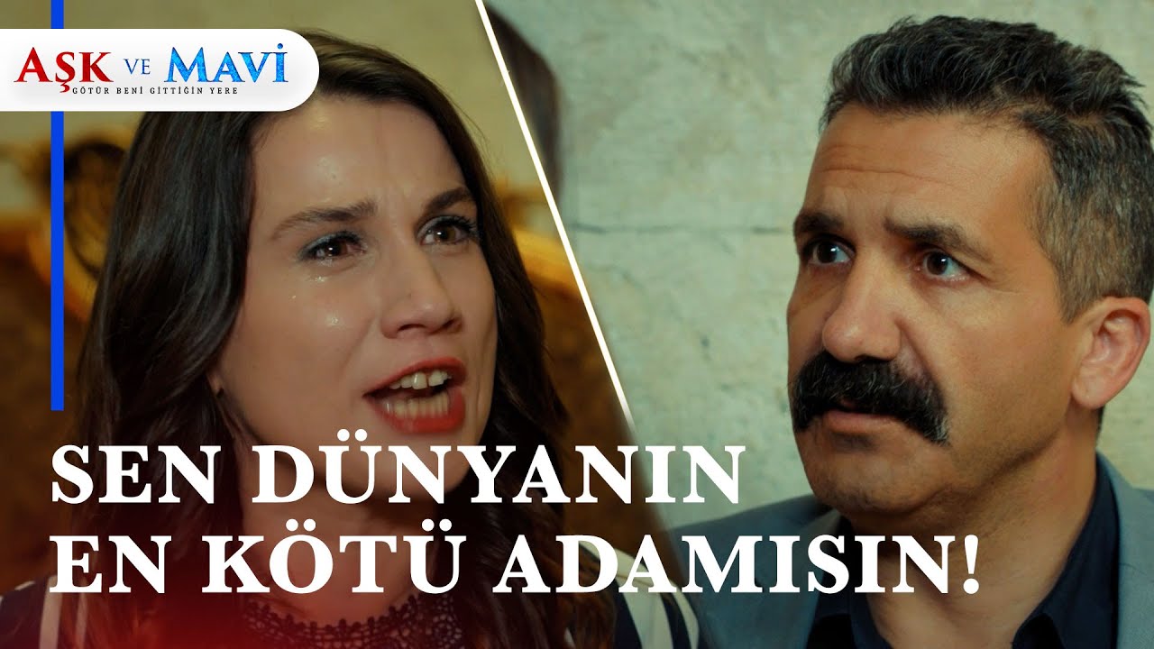 Safiye cinayetin hesabını Cemal'e soruyor! - Aşk ve Mavi 67. Bölüm