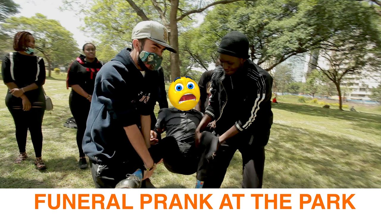 Funeral Prank For People Sleeping At The Park