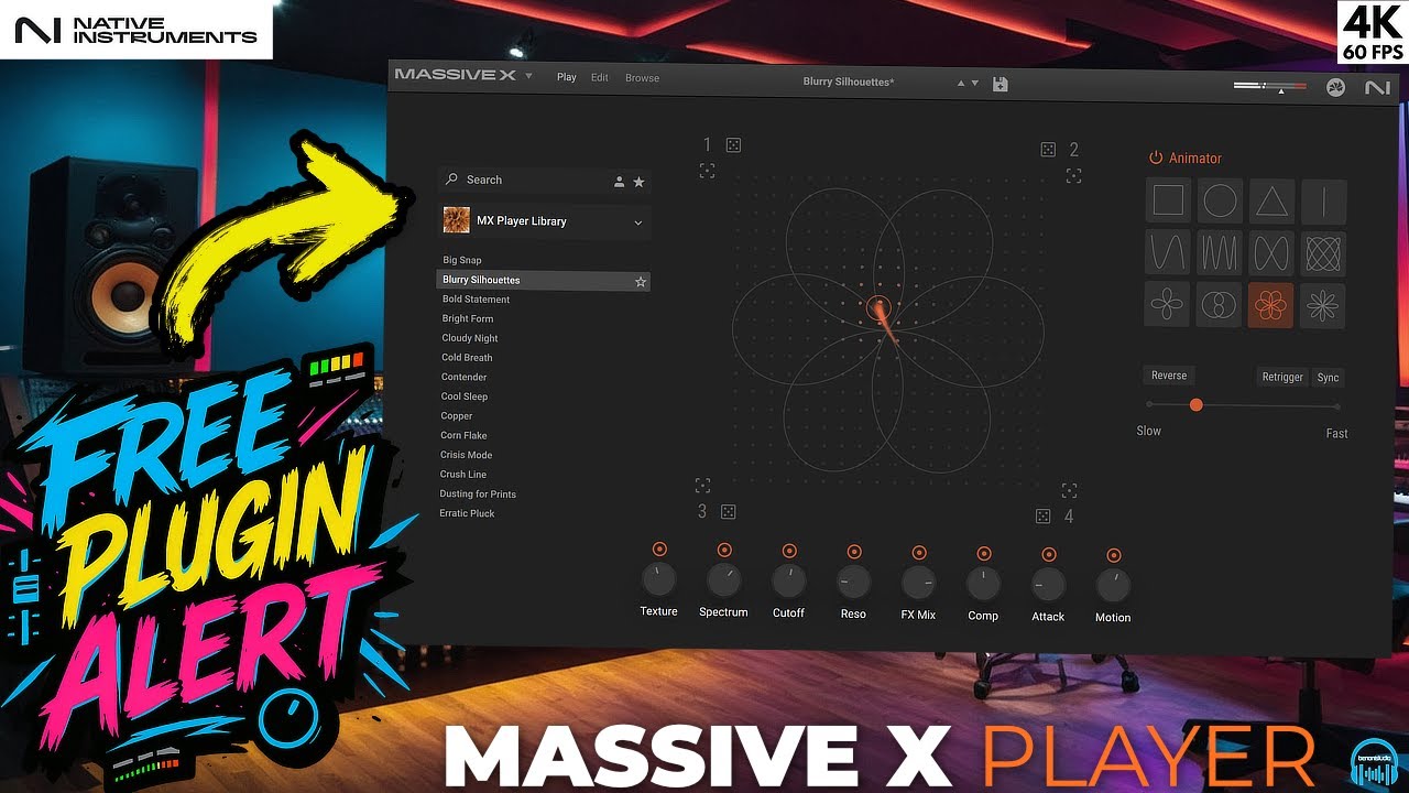FREE SYNTH - NI MASSIVE X Player (Free Plugin Alert)
