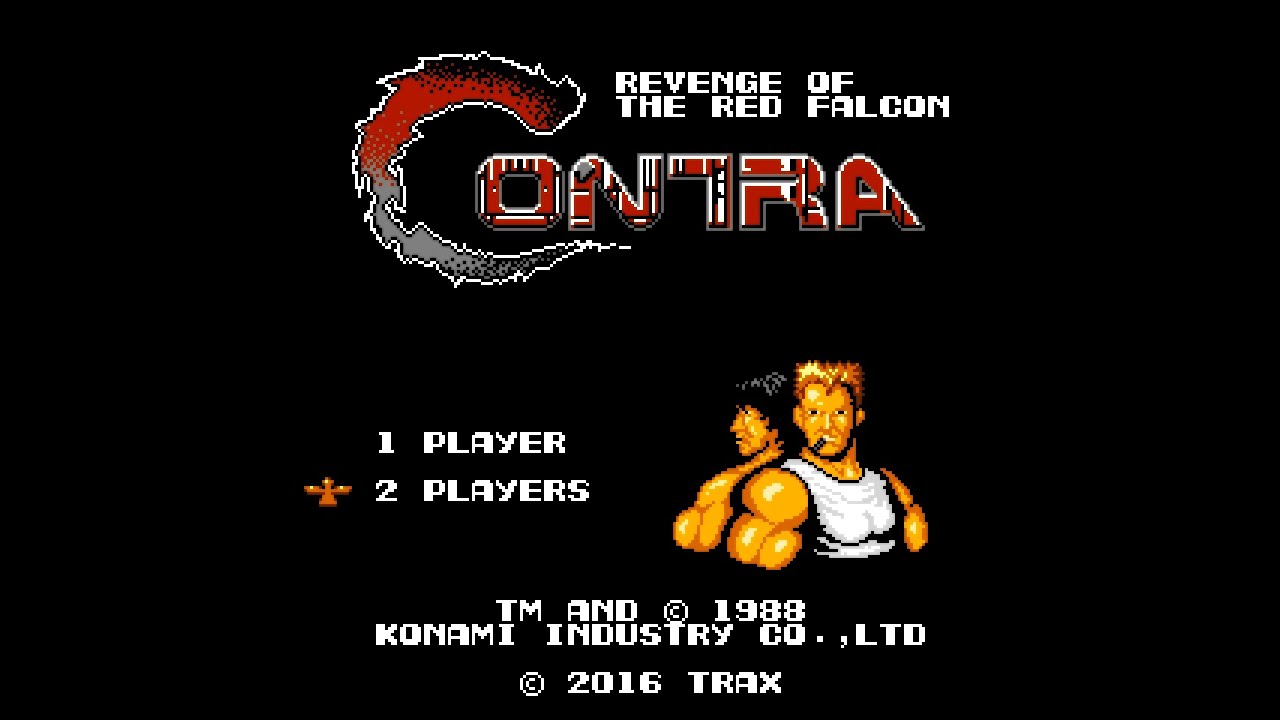 TAS NES Contra revenge of the red falcon (2 players)