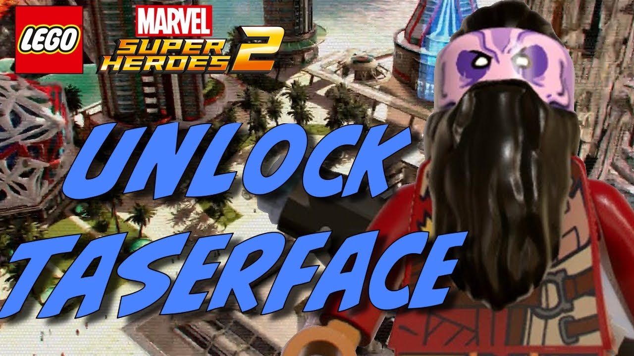 Unlock Taserface in LEGO Marvel Superheroes 2