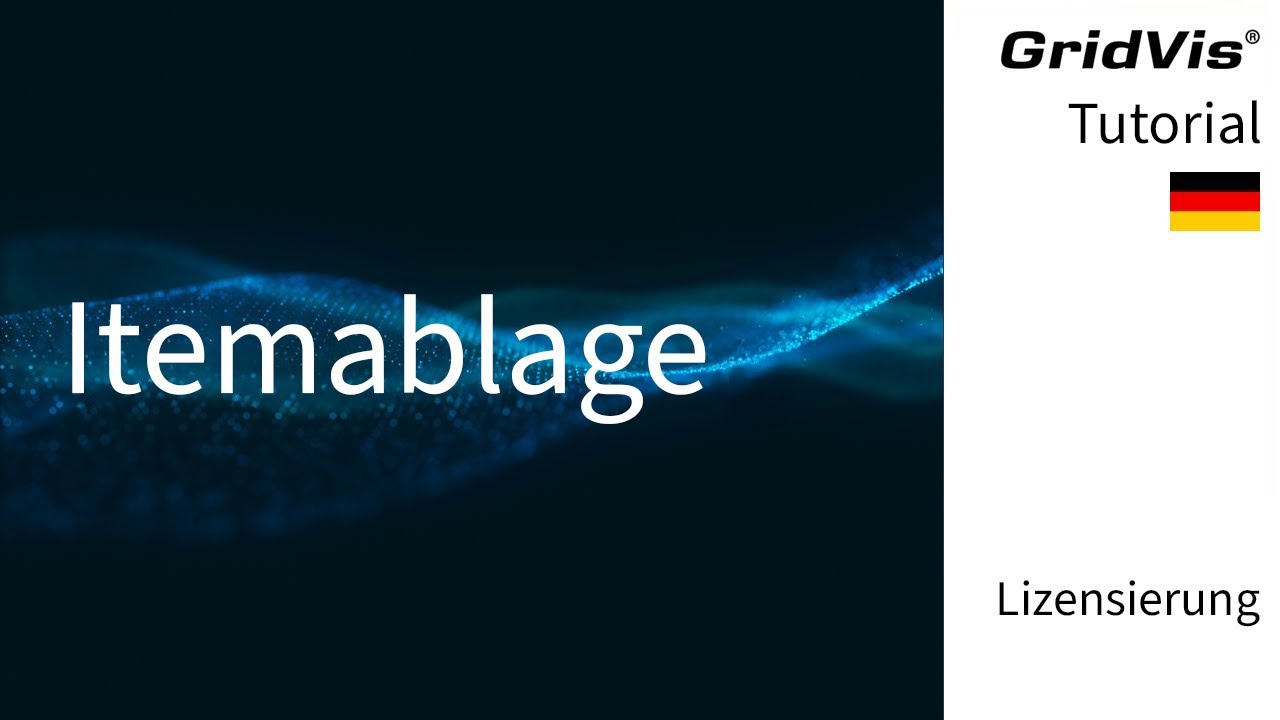 GridVis® Basics | Wie funktioniert die Itemablage? (DE)