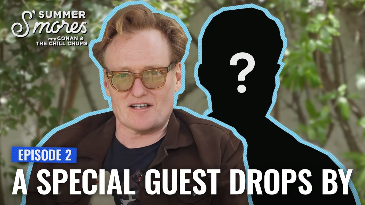 A Special Guest Drops By Summer S'mores 2025 | Conan O'Brien Needs A Friend