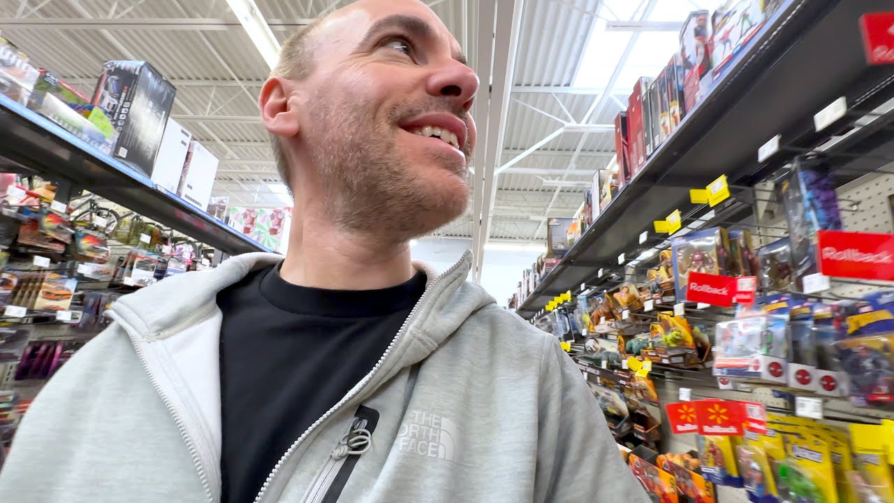 Going Toy Hunting at Walmart After Surgery