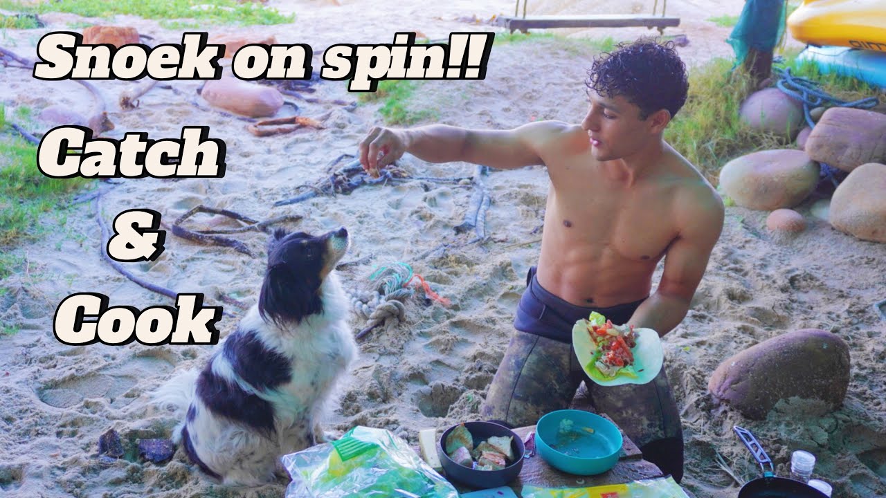 Cape Point Snoek and Bonnie’s on spin (Catch & Cook)