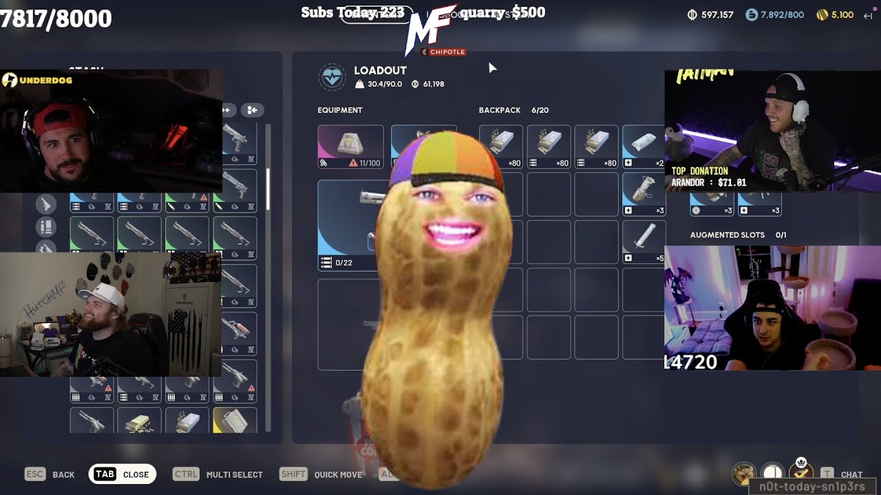 Offline Burnt Peanut CRASHES Hutch, Nick & Tim's Discord Call (ARC Raiders)