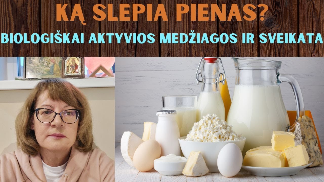 Ką slepia pienas? Biologiškai aktyvios medžiagos ir sveikata