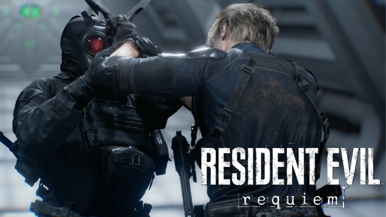 Resident Evil 9 Requiem - Leon vs Hunk Boss Fight
