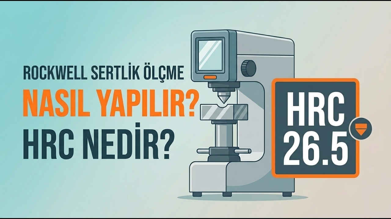 Rockwell Sertlik Ölçme Yöntemi