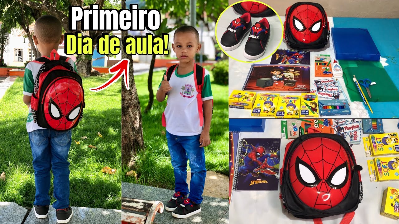PRIMEIRO DIA DE AULA DO MEU FILHO * Rotina completa (mãe solo)