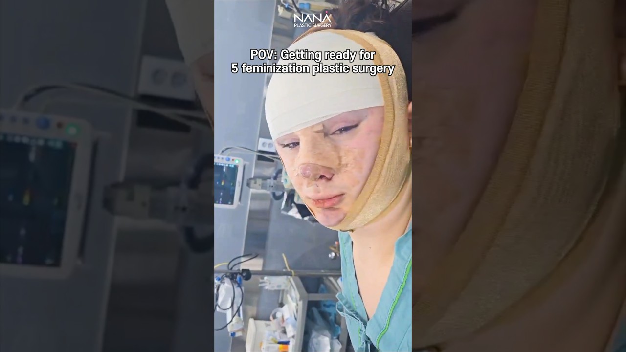 Having 5 facial feminization SURGERIES at ONCE?!