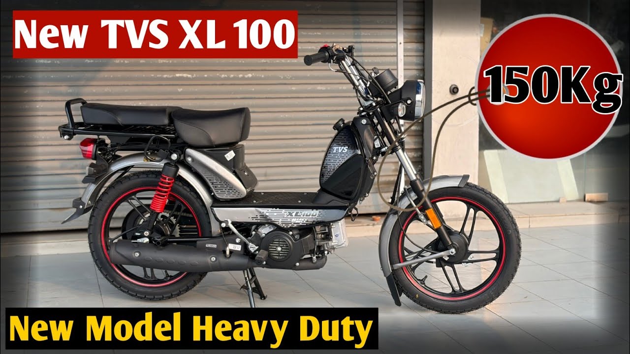 Alloy Model 2026 New TVS XL 100 Heavy Duty Price features|New TVS XL100 Heavy Duty Mileage price