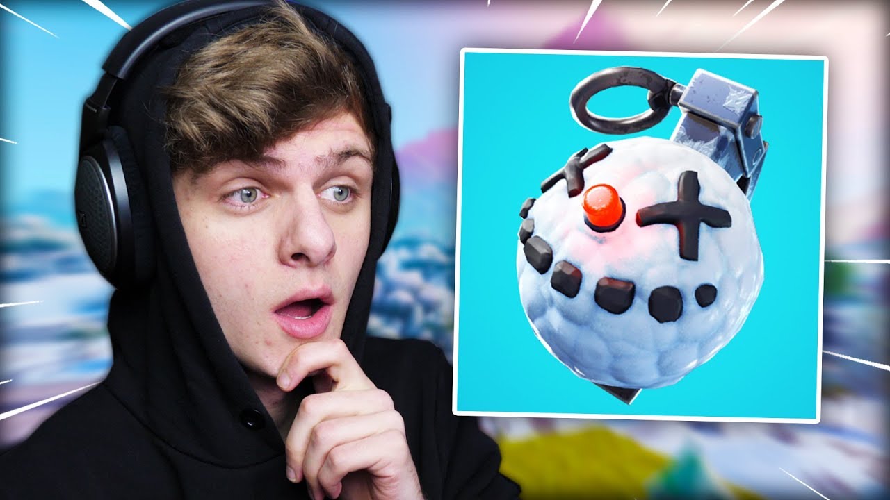 SPELEN MET DE NIEUWE CHILLER GRENADE | Fortnite