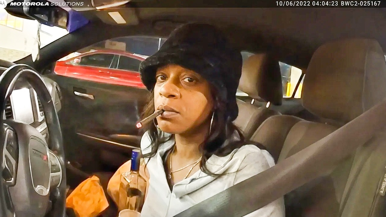 Pregnant Mom Caught Smoking and Drinking While Driving, Regrets It Immediately