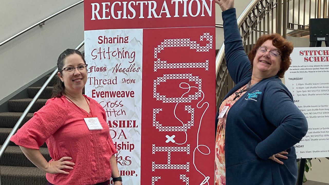 Stitch Con 2022 (Weekend A) Recap Flosstube 27