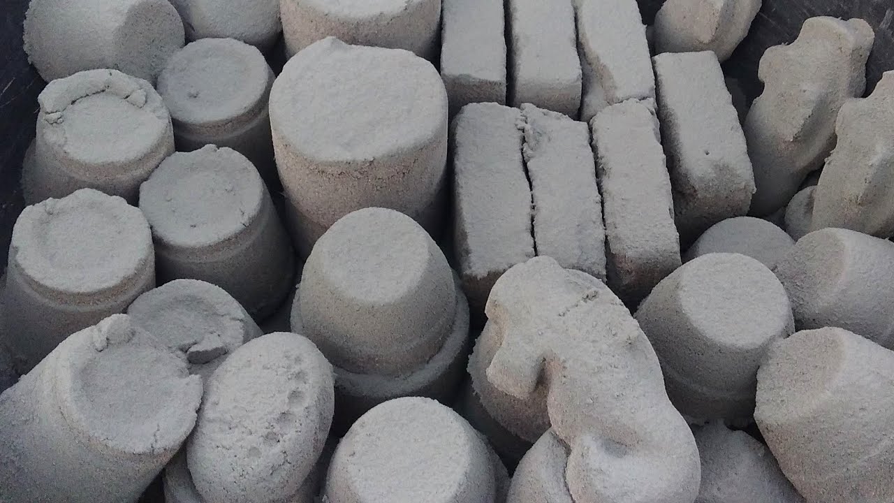 ASMR: SOFT DUSTY SAND CEMENT BLOCKS DRY CRUMBLE VERY SATISFYING ASMR🌪 || sleep aid asmr