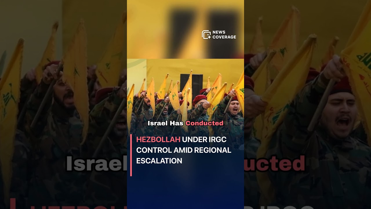 Hezbollah under IRGC Control Amid Regional Escalation #worldnews #news