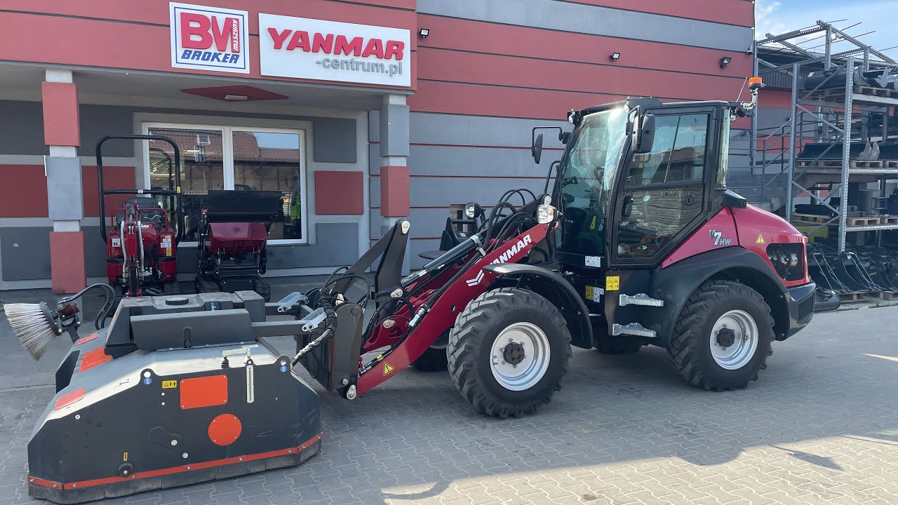 Yanmar V7HW nowa ładowarka i pierwsze wrażenia
