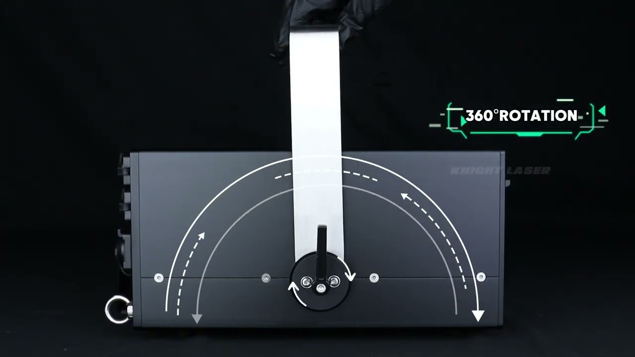 KNIGHT IP65 R-10 15W OUTDOOR WATERPROOF LASER LIGHT #stagelighting #dj #youtube #laserlight