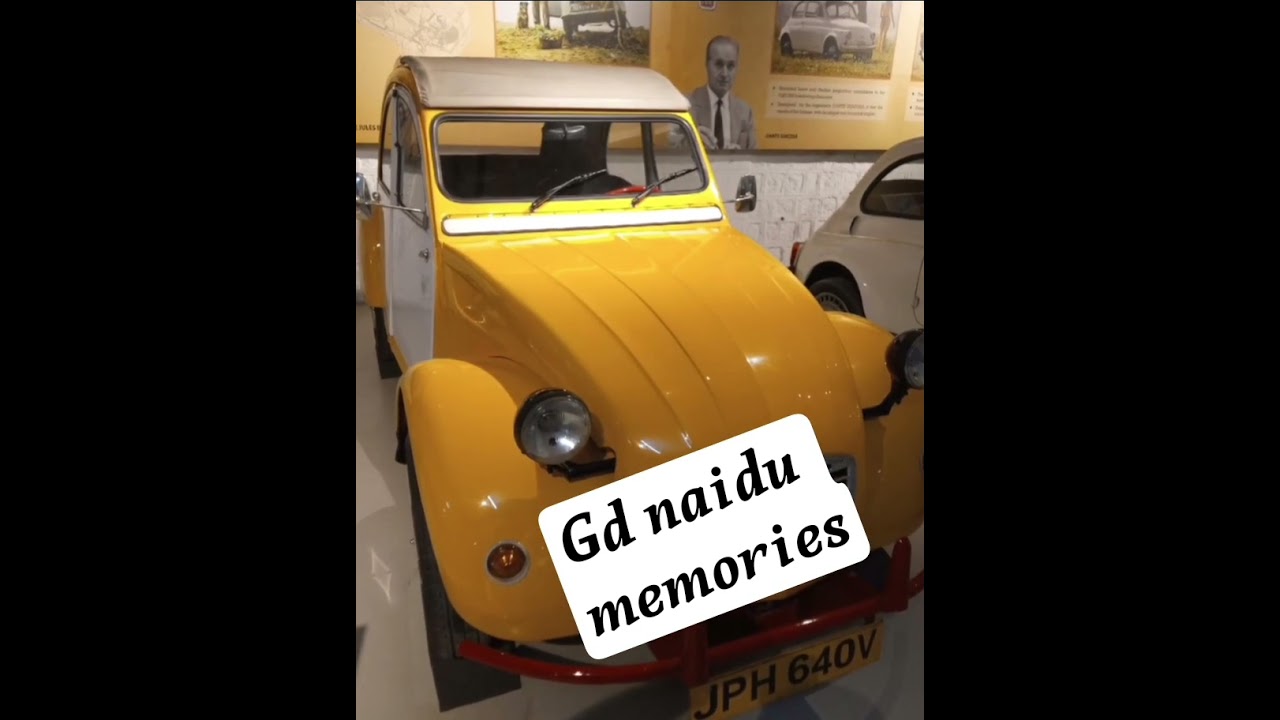 GD naidu memories