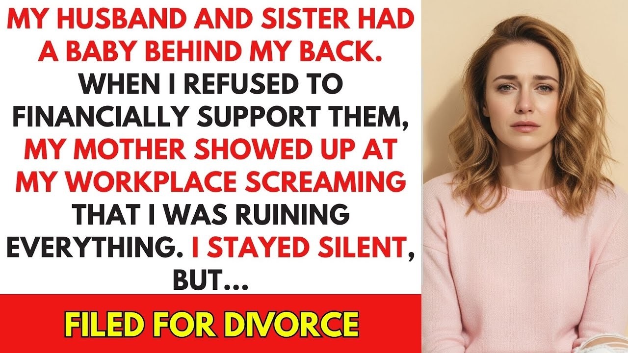 My Husband And Sister Had A Baby Behind My Back. When I Refused To Pay For It... My Mom Said 