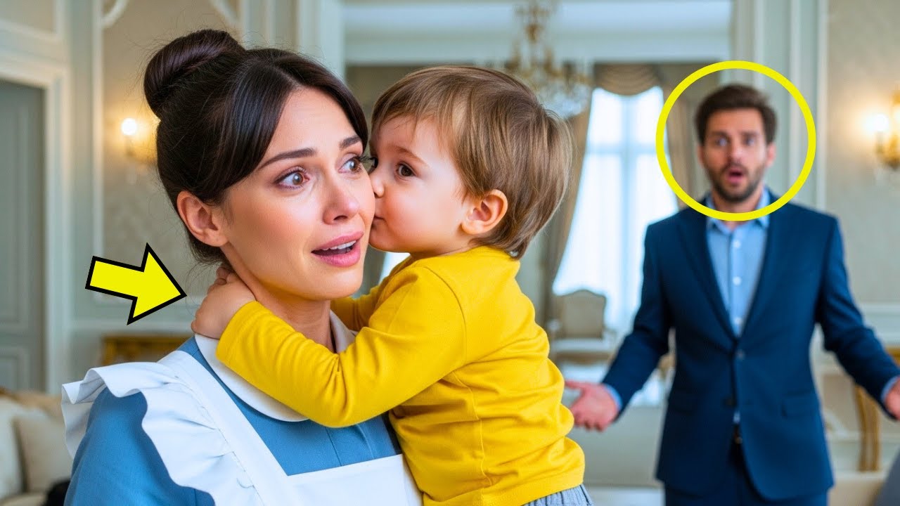 Fiul milionarului mușca TOATE bonele... Dar a sărutat-o pe noua menajeră săracă...
