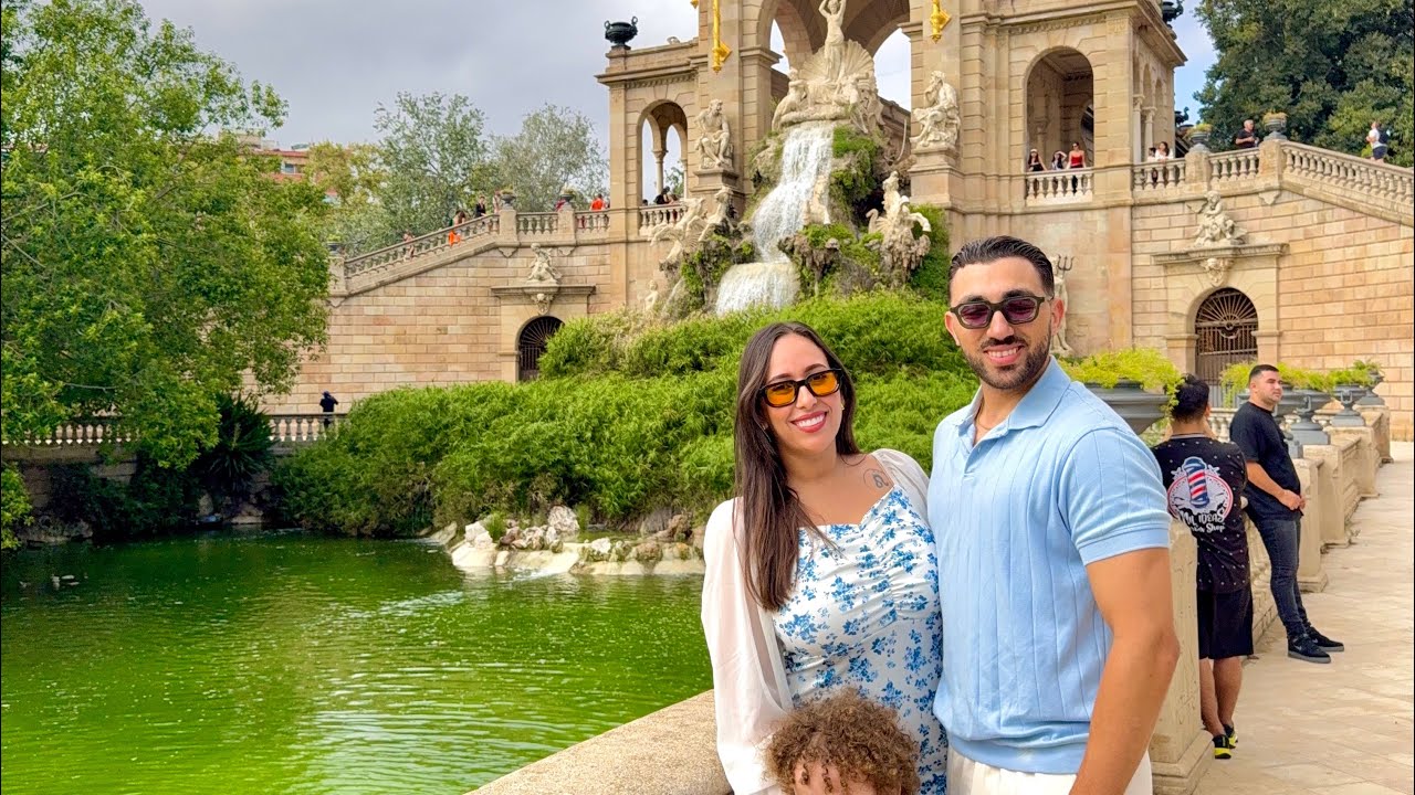 اول مرة اسبانيا ( برشلونة ) مع ولدنا 🇪🇸 
