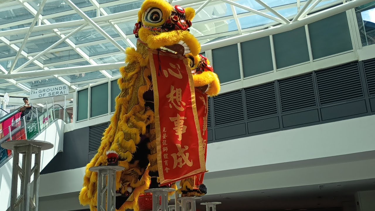 1 February 2026 - Kwong Ngai Acrobatic Lion Dance @KLGCC Mall