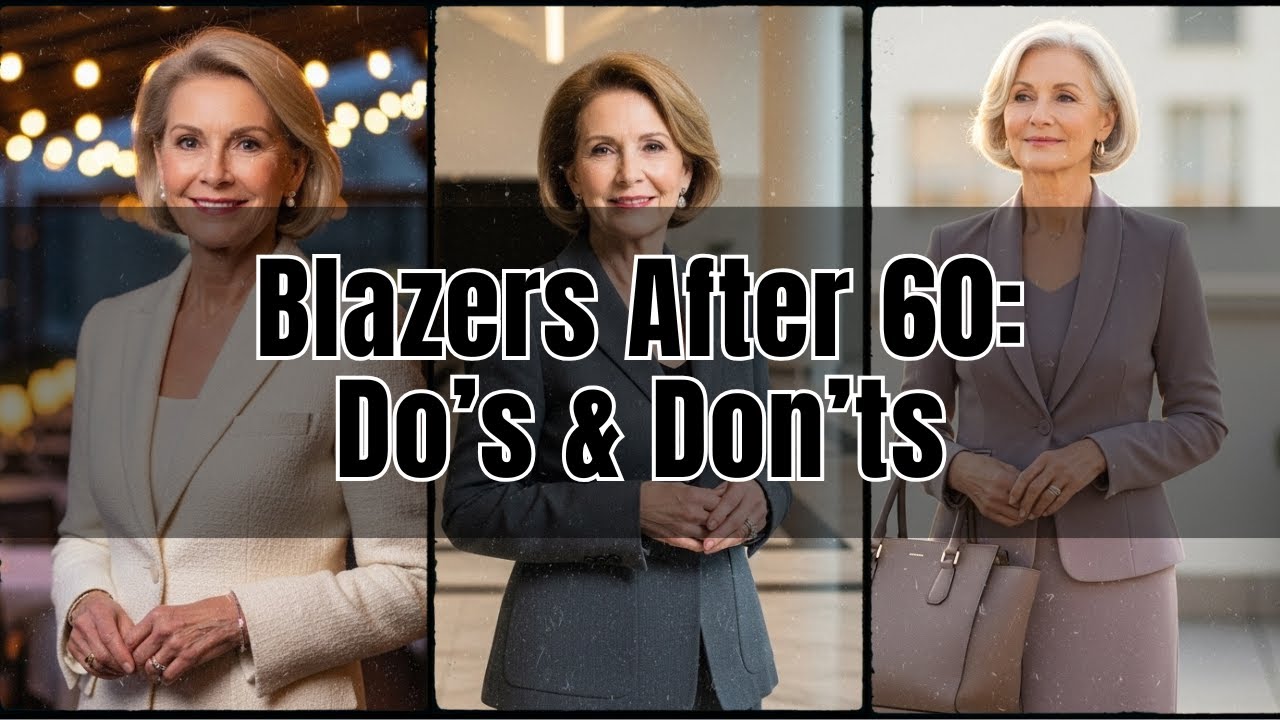 Blazers for Women Over 60 – The Do’s and Don’ts