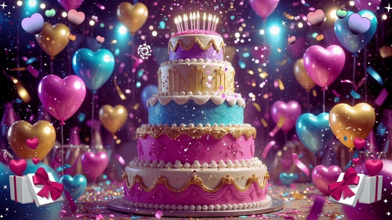 🎂Happy Birthday Song 2026  🎉 Birthday Countdown Celebration
