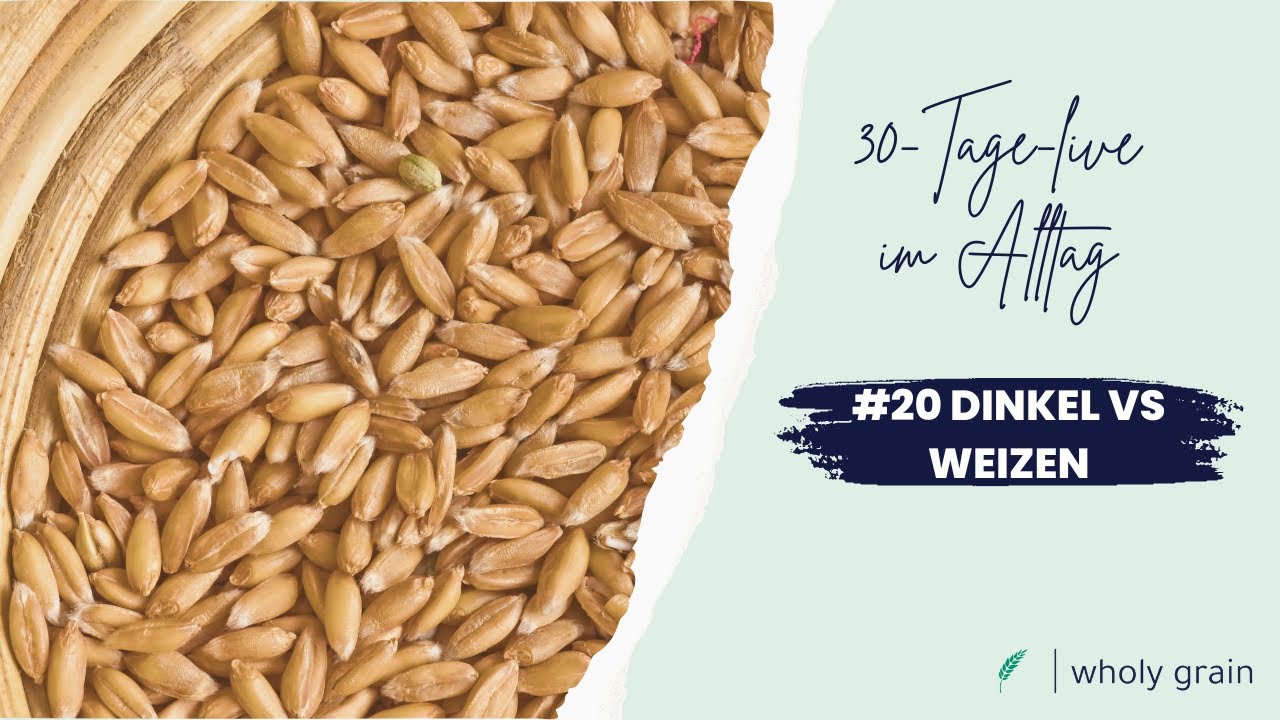 Achtung: Dinkel ist nicht immer besser als Weizen! (Alltags-Live #20)