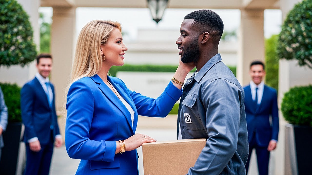 All tycoons Wanted the White CEO, But Her Heart Went to the Simple Black Delivery Man…