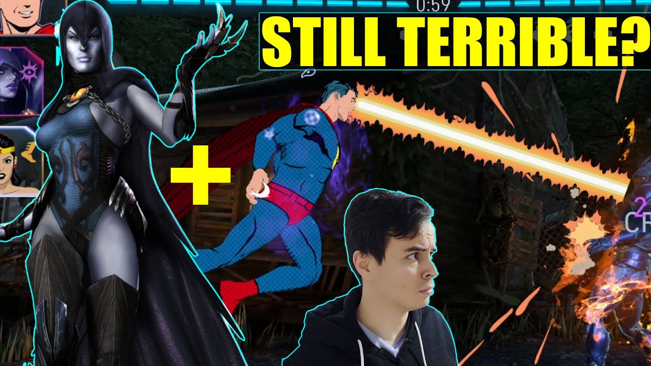 Can Raven Save Damage Dealer Classic Superman? Injustice 2 Mobile