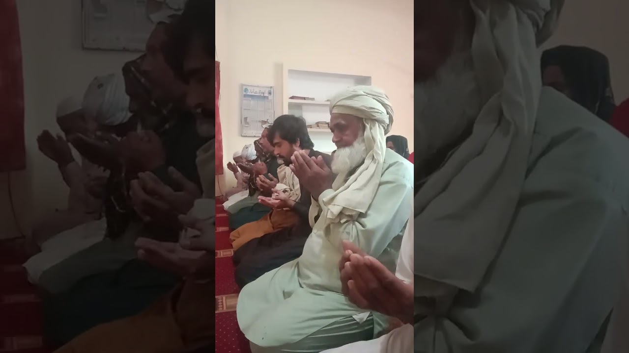 تاریخ 30 مہینہ 1 سن 2026 جمعہ المبارک مولانا محمد اسلم صاحب دعا کر رہے ہیں