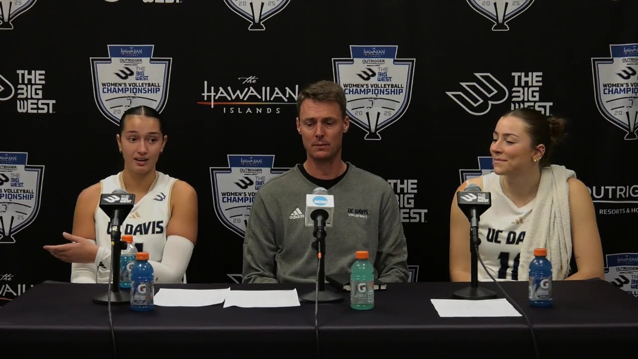 2025 Big West Women's Volleyball Championship Final - No. 1 seed UC Davis