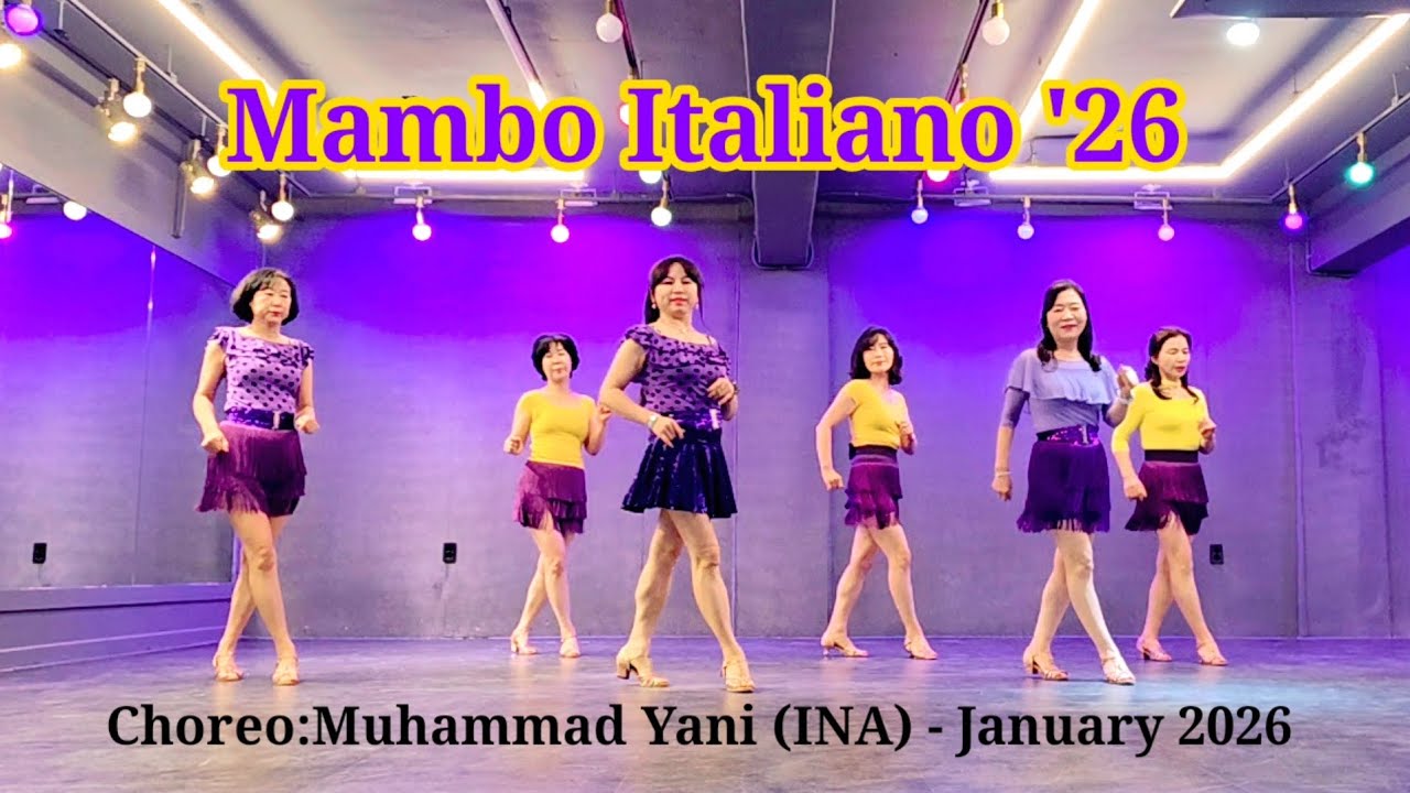 Линейный танец для начинающих/Mambo Italiano 26/Mambo Italiano '26