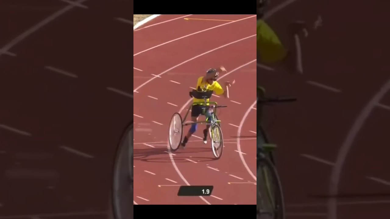 Don't laugh. #Disability #Wheelchair #Sports #Sprint #Meme