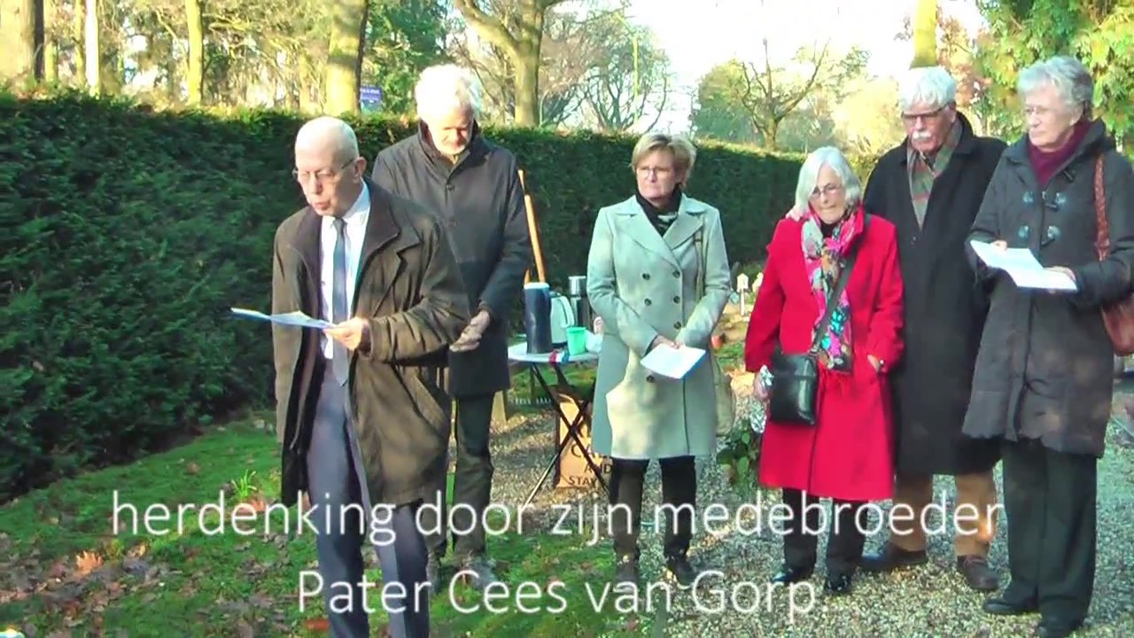 Uitstrooien van de as!
