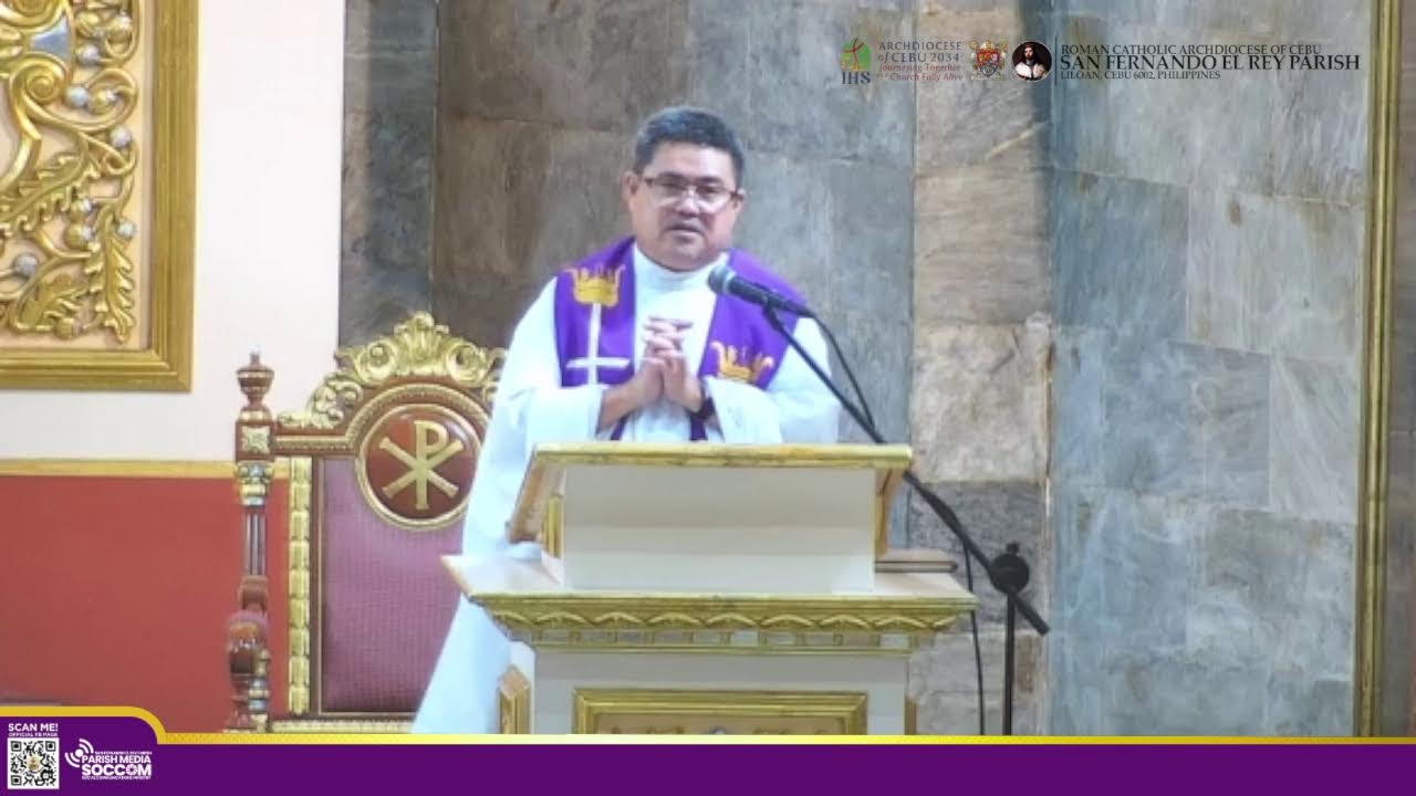 6:00AM Cebuano Mass | Wednesday of the First Week of Lent
