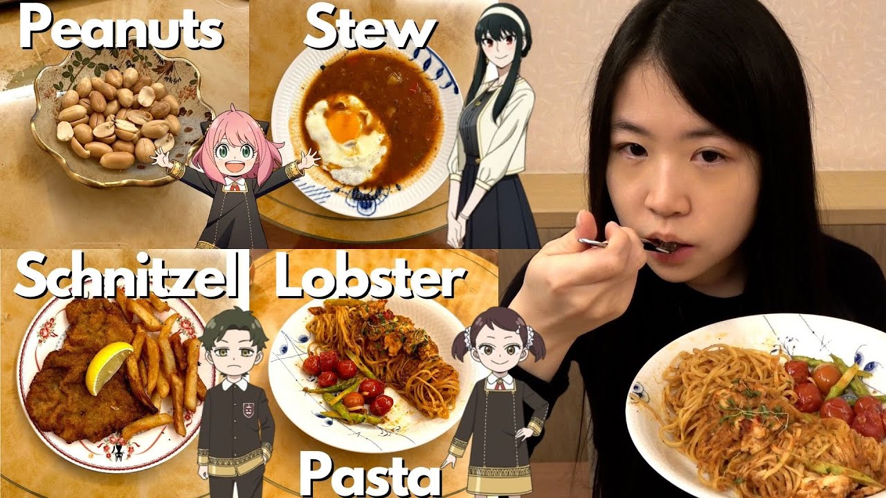 Trying Spy x Family characters' favorite food [Spy × Family]