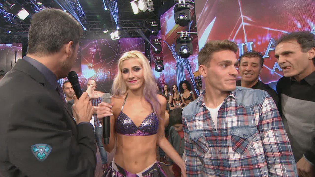 Oscar y Stephan Ruggeri bailaron cuarteto