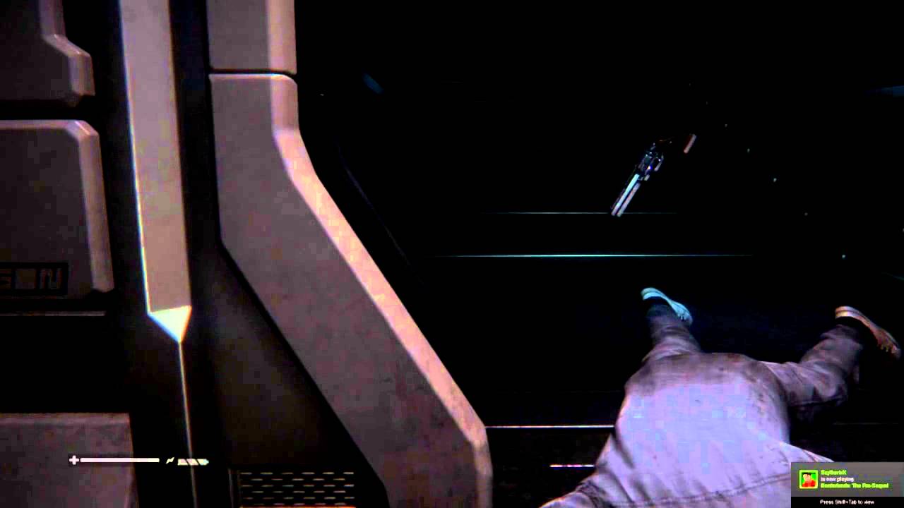 floating guns! (alien isolation)