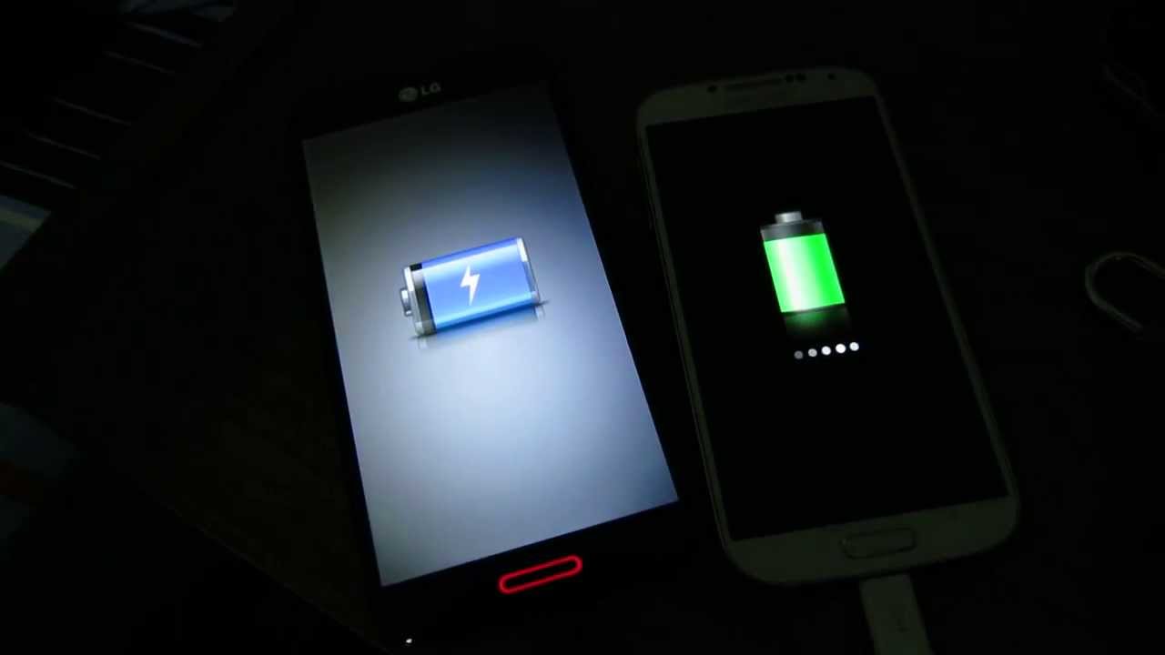[Charging LED & Animation] LG Optimus G Pro vs Samsung Galaxy S4